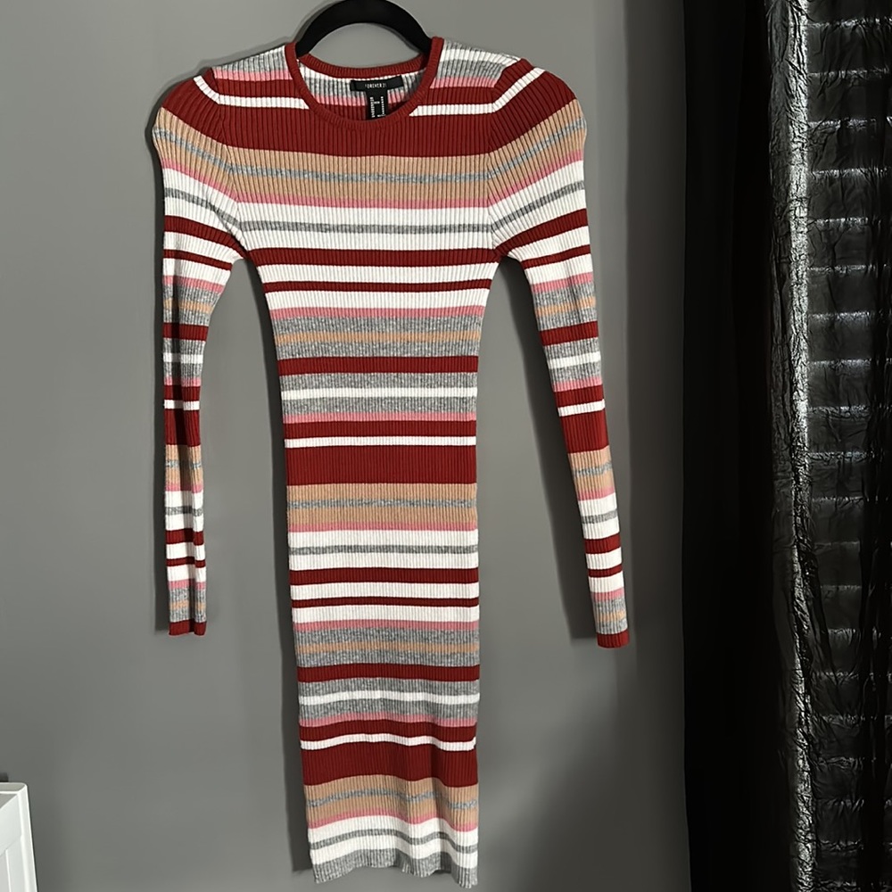 Forever 21 Ribbed Sweater Dress